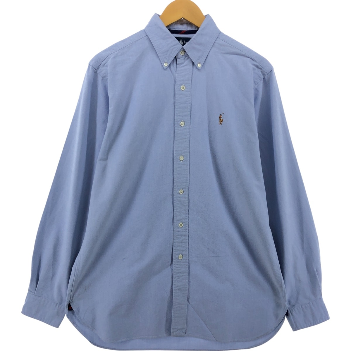 古着 ラルフローレン Ralph Lauren CLASSIC FIT 長袖 ボタンダウンシャツ メンズM相当/eaa551017