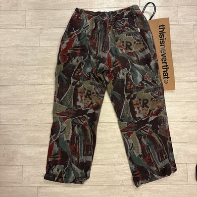 thisisneverthat Jacquard Loose Pant "Multi"