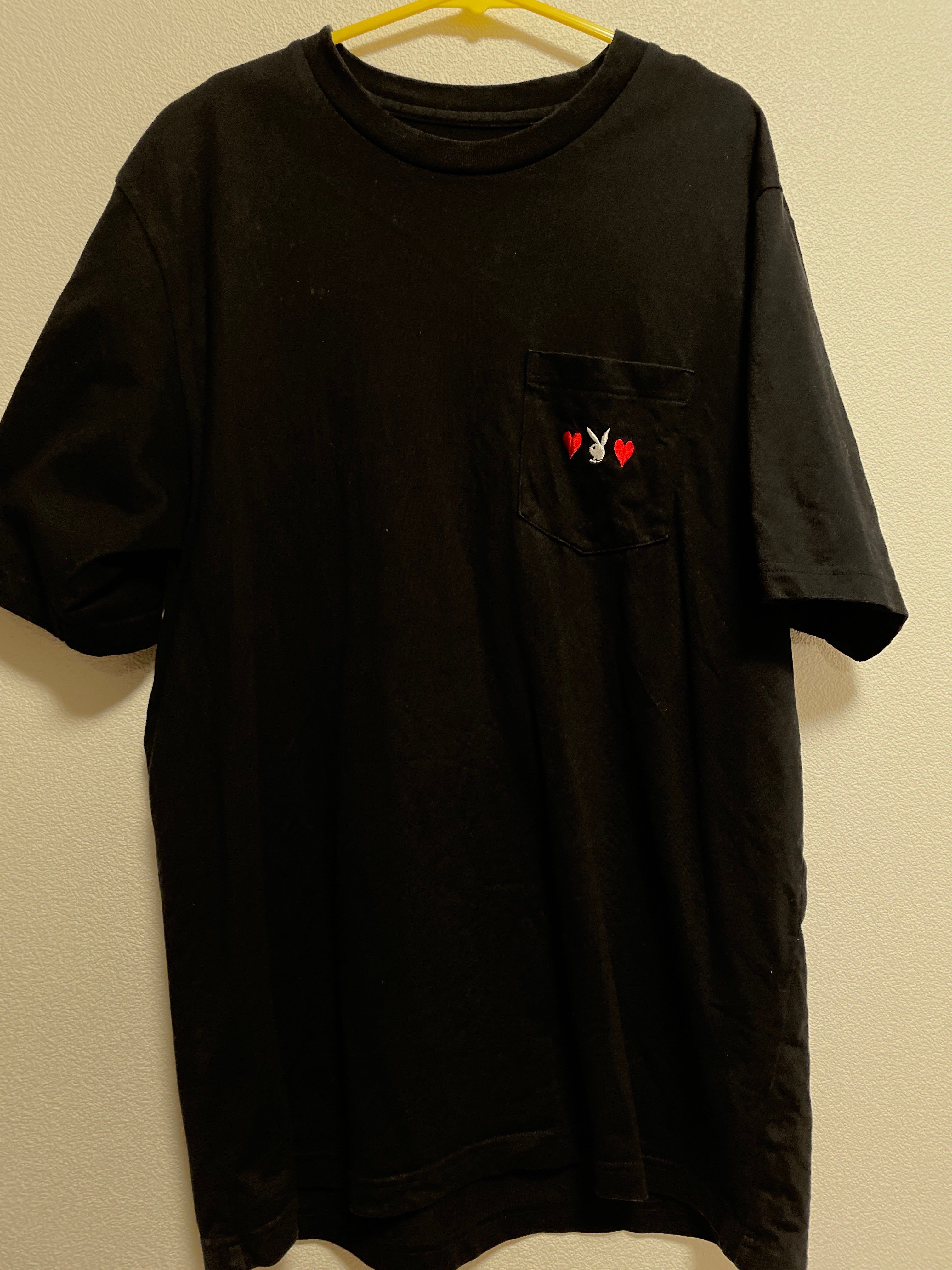 Supreme x Playboy Pocket Tee "Black"