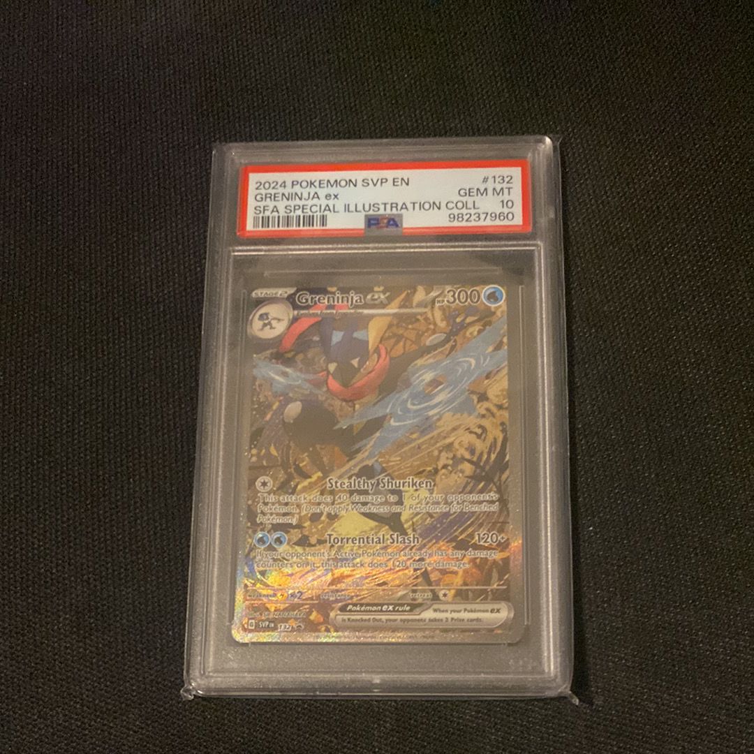 ゲッコウガex P [SVP EN 132]【英語版】(スカーレット&バイオレット「シュラウデッドフェイブル ゲッコウガex スペシャルイラストレーション コレクション」)