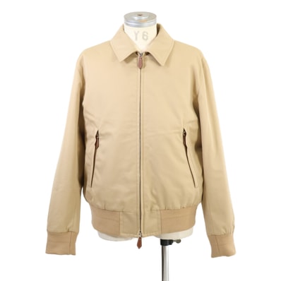 バーバリー 【美品/国内正規】8058276 オーガニックコットン ヴィンテージチェックライニング W-ZIP ハリントンジャケット 50