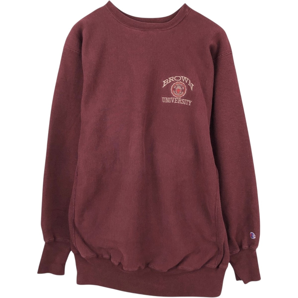 古着 90年代 チャンピオン Champion REVERSE WEAVE リバースウィーブ BROWN ブラウン大学 カレッジスウェットシャツ トレーナー USA製 メンズXXL相当 ヴィンテージ/eaa680186