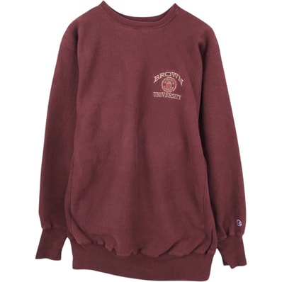 古着 90年代 チャンピオン Champion REVERSE WEAVE リバースウィーブ BROWN ブラウン大学 カレッジスウェットシャツ トレーナー USA製 メンズXXL相当 ヴィンテージ/eaa680186