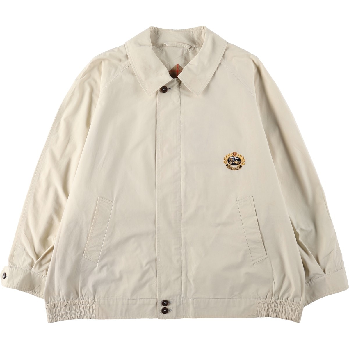 古着 バーバリー Burberry's スイングトップ スポーツジャケット 英国製 メンズXL相当/evb035712