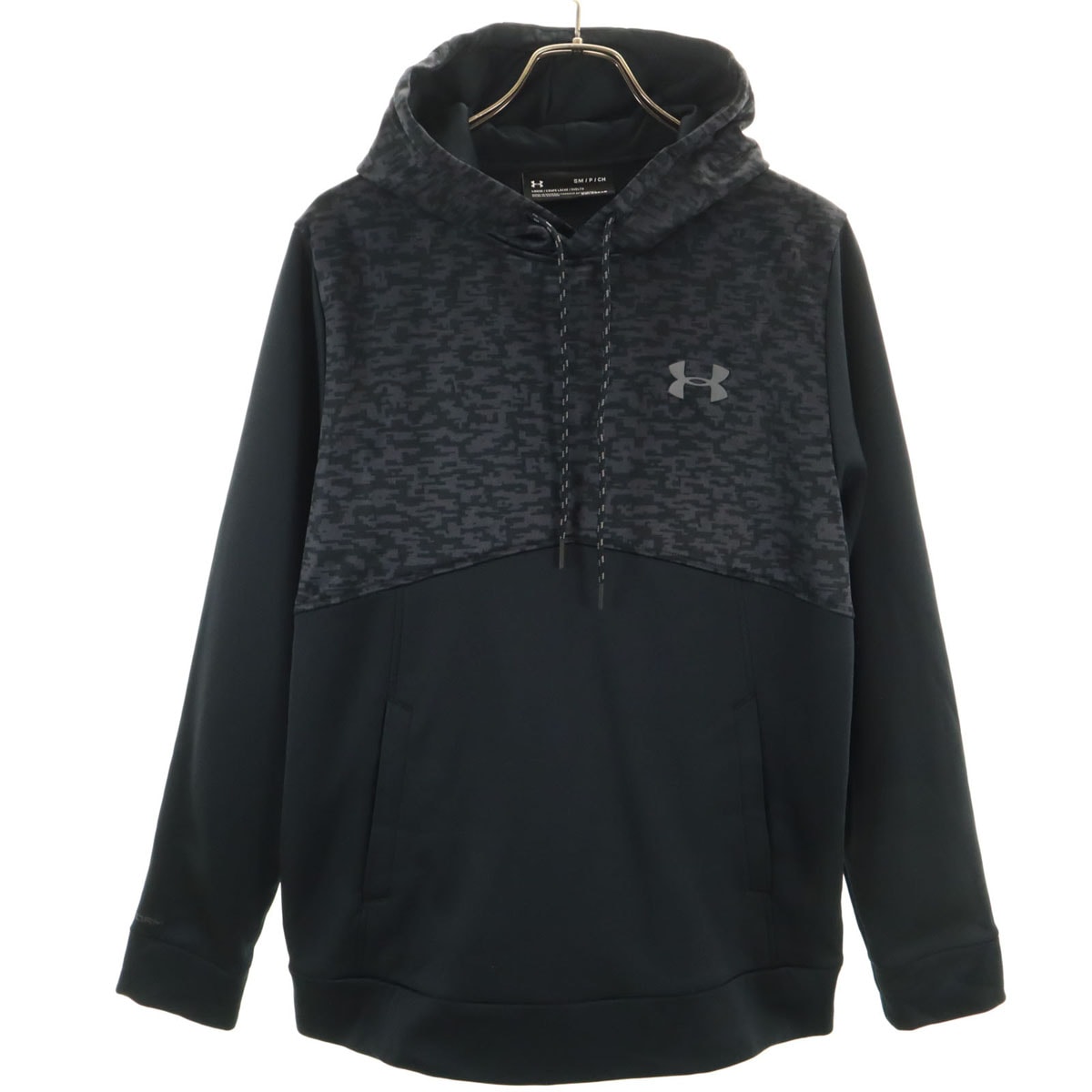 UNDER ARMOUR アンダーアーマー 長袖 パーカー SM ブラック系