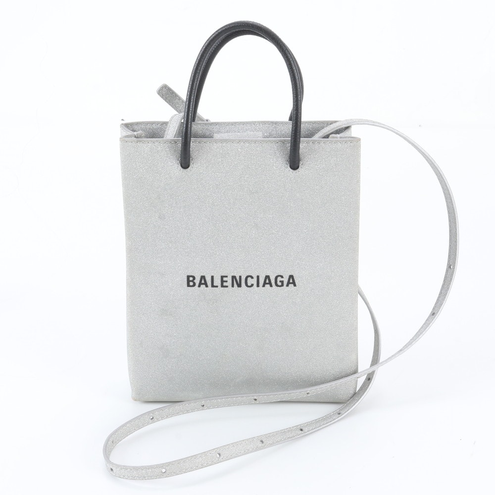 ■美品 バレンシアガ ショッピング フォン ホルダー 693805
