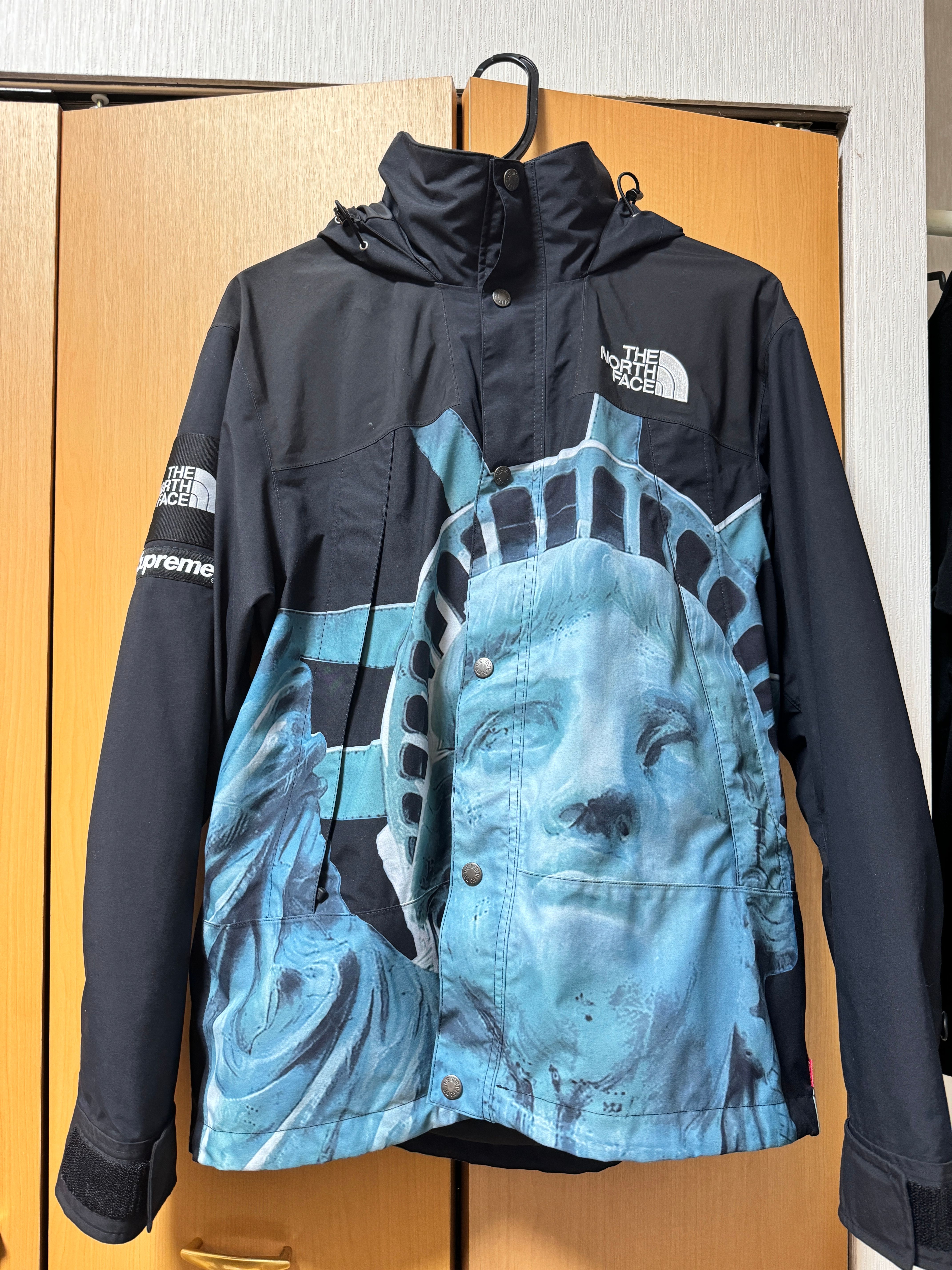 Supreme x The North Face Statue of Liberty Mountain Jacket "Black"