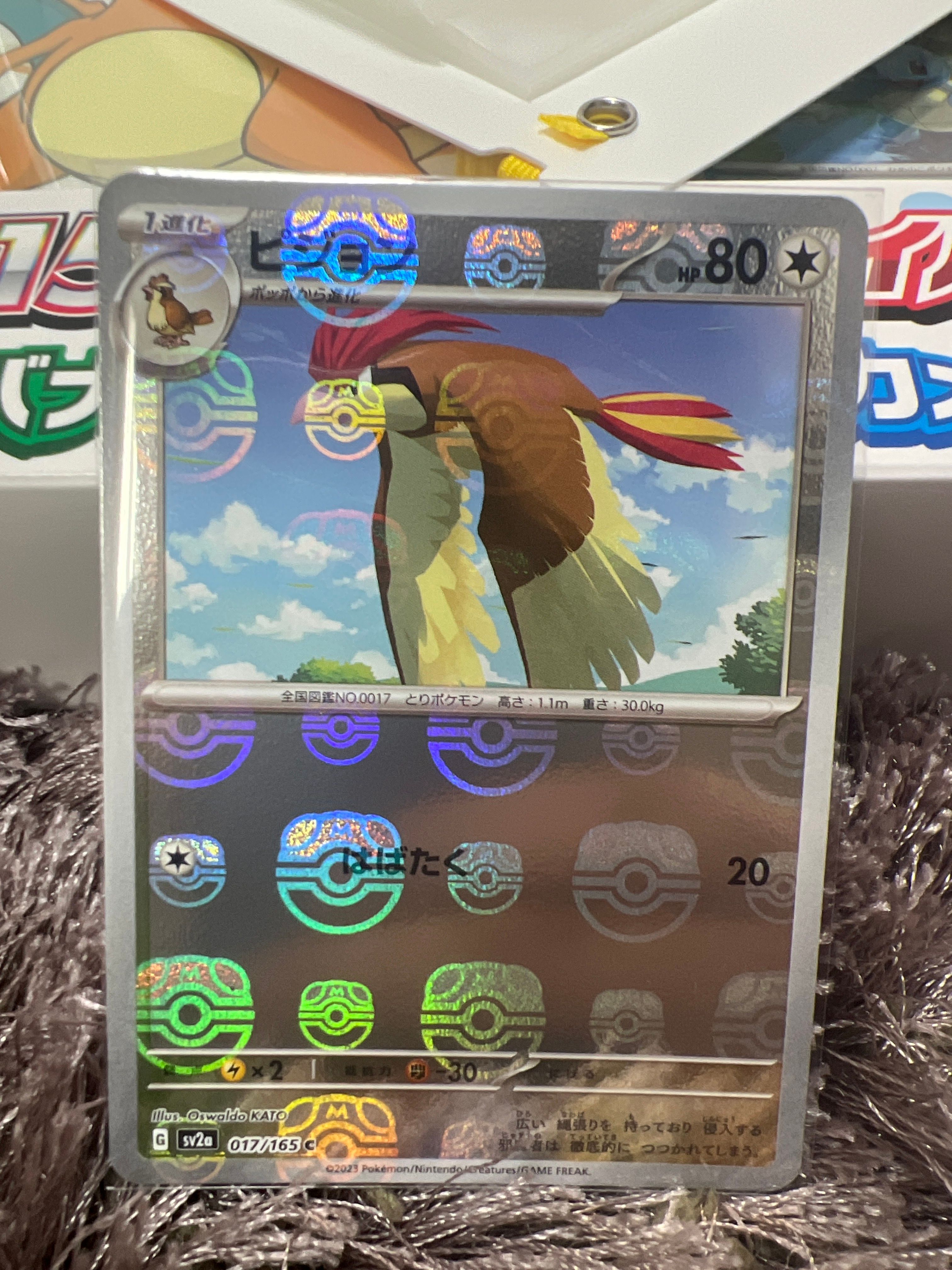 ピジョン C: マスターボールミラー[SV2a 017/165](強化拡張パック「ポケモンカード151」)