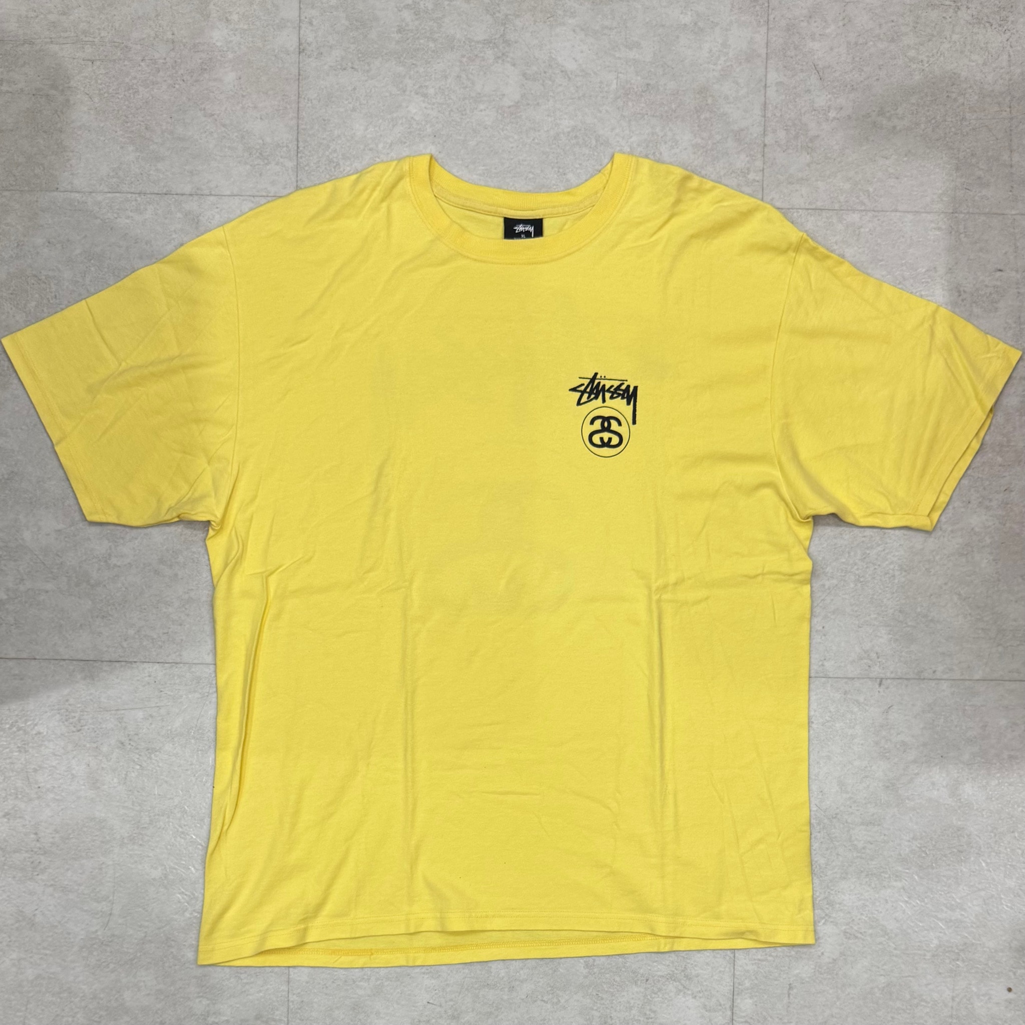 Stussy Stock Link Tee "Yellow"