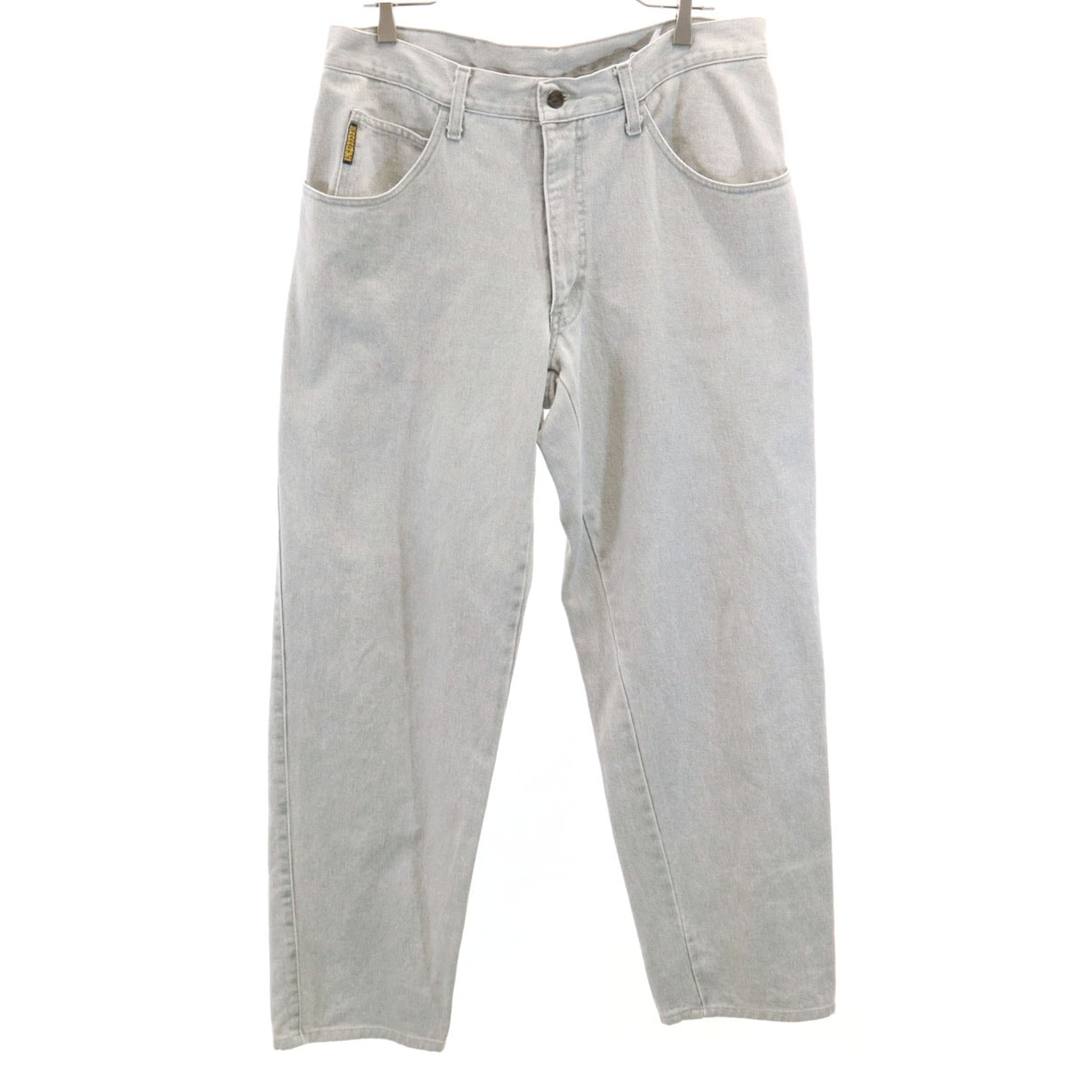 ARMANI JEANS アルマーニジーンズ 90s イタリア製 オールド テーパードデニムパンツ W38 グレー