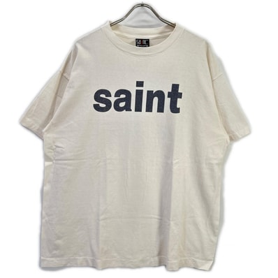 セントマイケル 24SS アイボリー SM-YS8-0000-008 プリント Tシャツ XL