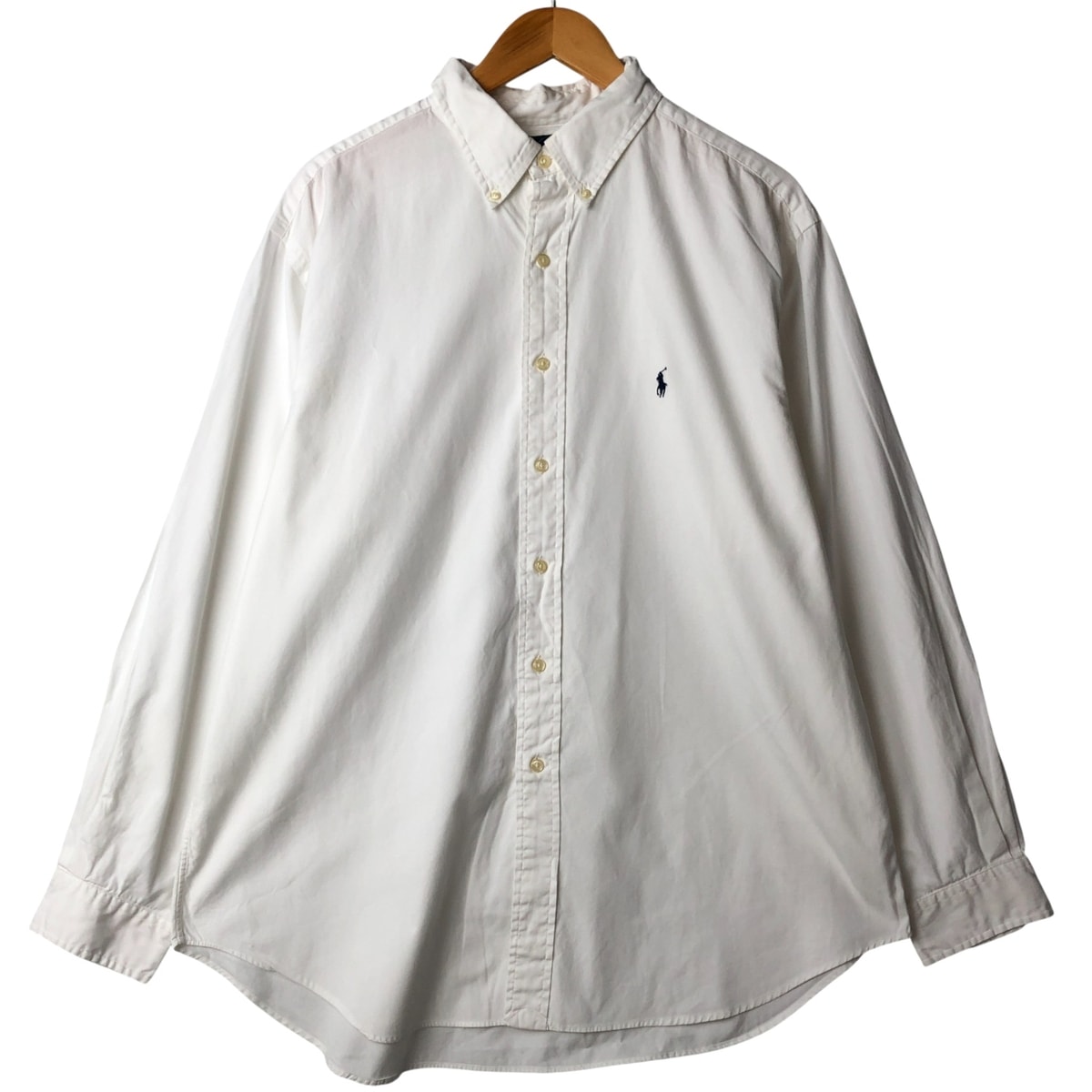 古着 ラルフローレン Ralph Lauren CLASSIC FIT クラシックフィット 長袖 ボタンダウンシャツ メンズXXL相当/eaa592527