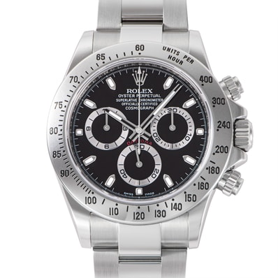 ROLEX ロレックス デイトナ 116520 鏡面バックル ステンレススチール【中古】