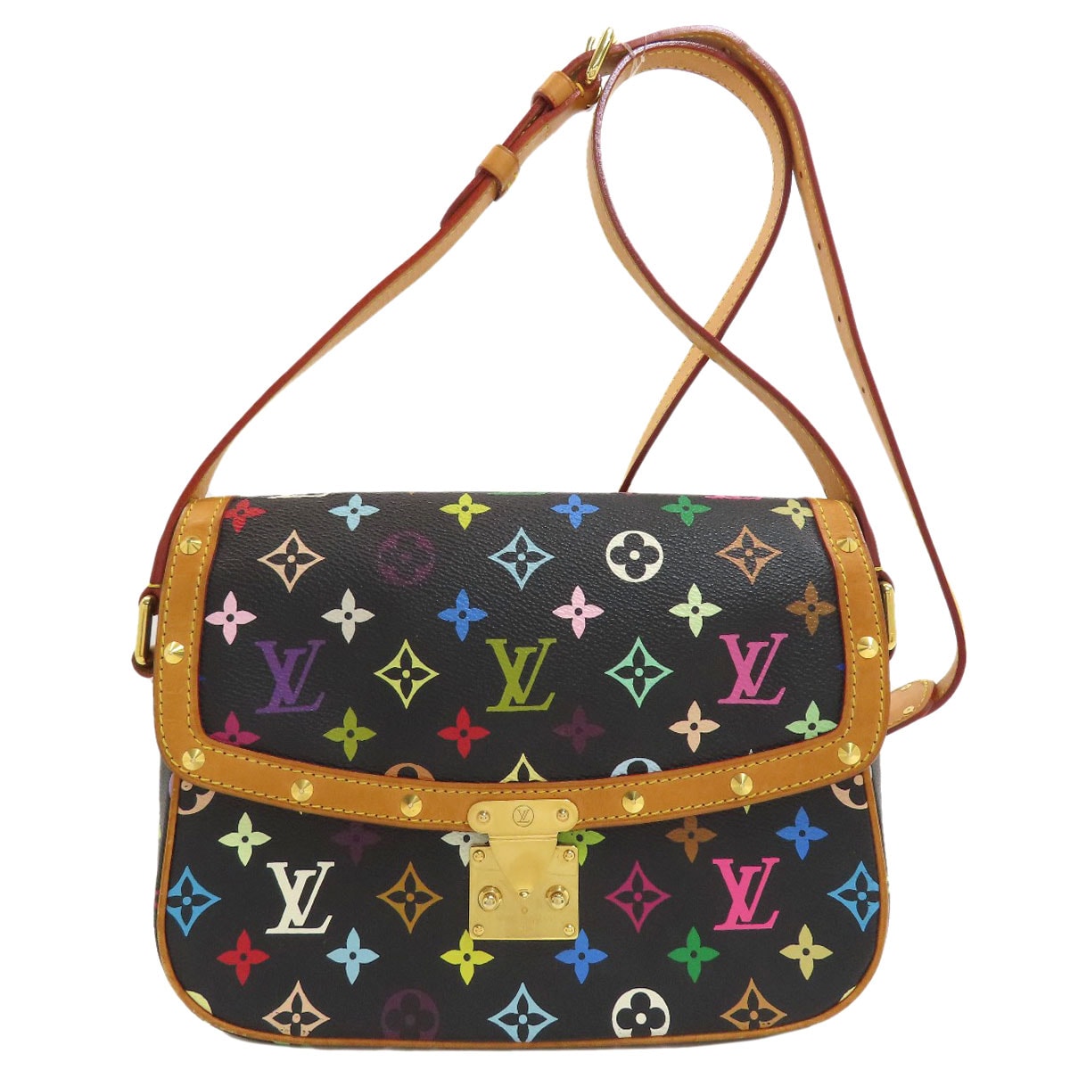 LOUIS VUITTON ルイヴィトン M92639 ソローニュ ショルダーバッグ モノグラムマルチカラー レディース [中古]