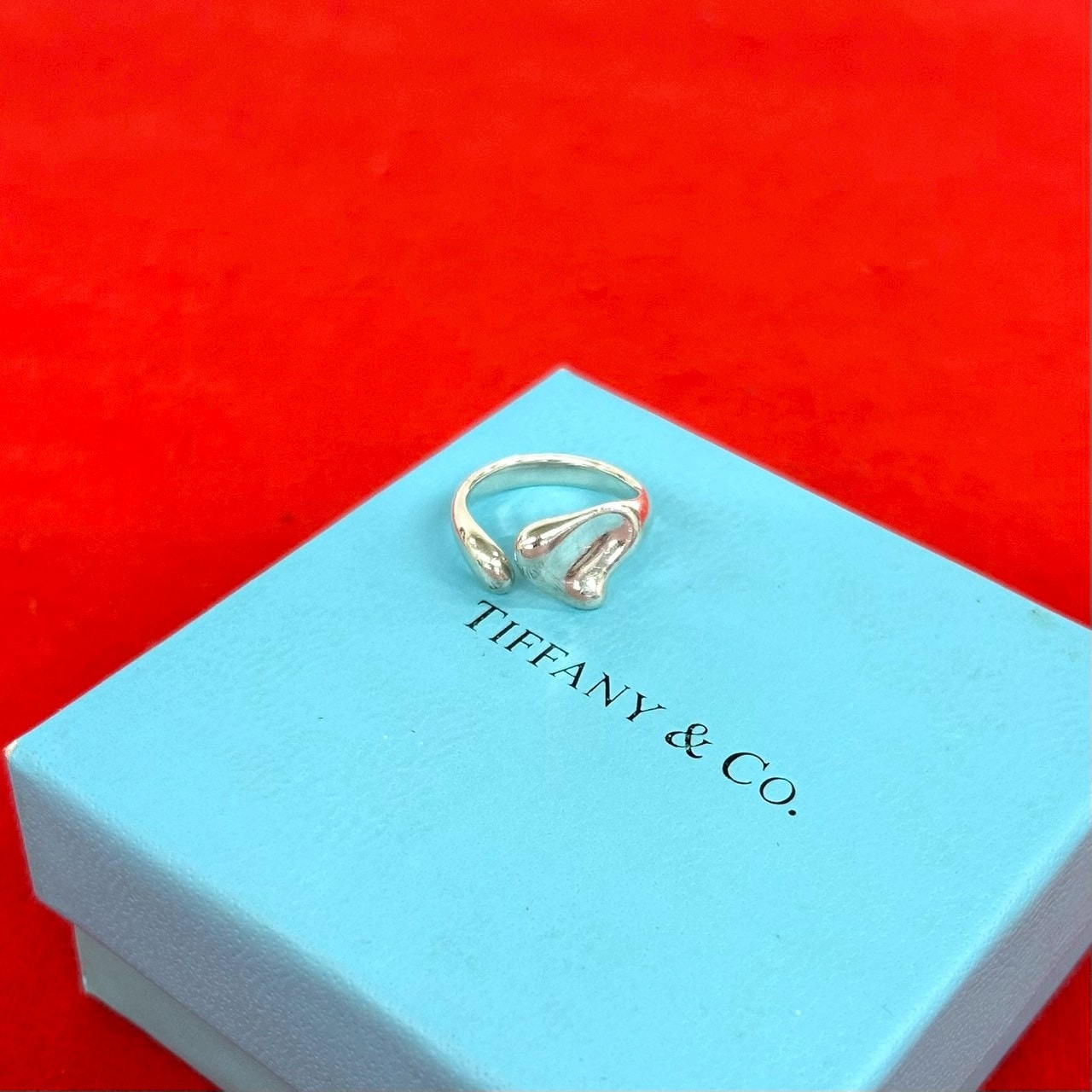 TIFFANY&Co. ティファニー フルハート リング シルバー925 リング・指輪 10号 シルバー
 41146