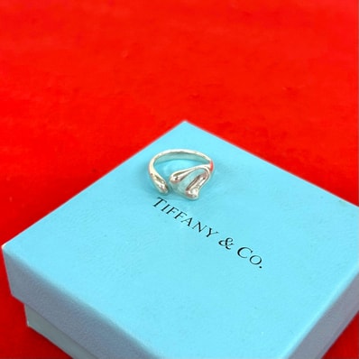 TIFFANY&Co. ティファニー フルハート リング シルバー925 リング・指輪 10号 シルバー
41146