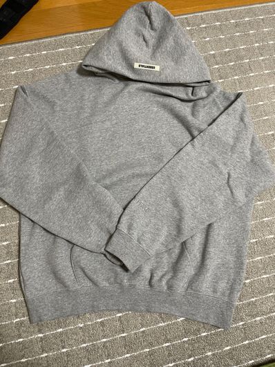 FEAR OF GOD ESSENTIALS 3M Logo Pullover Hoodie "Grey"