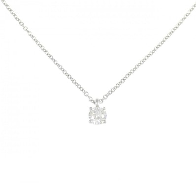 ティファニー ソリティア ネックレス 0.22CT H VS1 3EXT