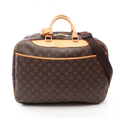 ルイ・ヴィトン LOUIS VUITTON アリゼ24H モノグラム 2WAY ボストンバッグ バッグ PVCコーティングキャンバス レザー メンズ レディース ブラウン系 M41399 【中古】