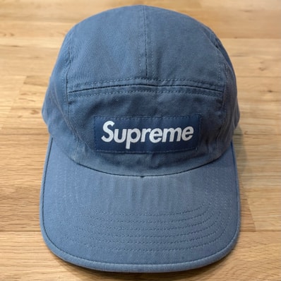 Supreme Washed Chino Twill Camp Cap チノツイル ボックスロゴ シュプリーム