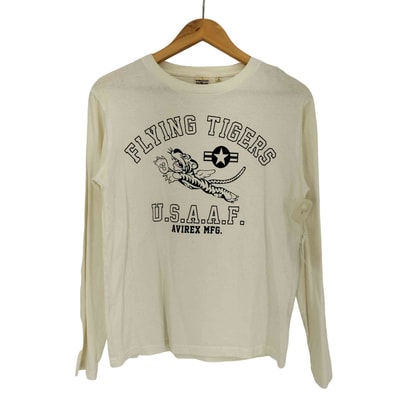 FLYINGTIGERS プリントL/S Tシャツ【1139042171573】