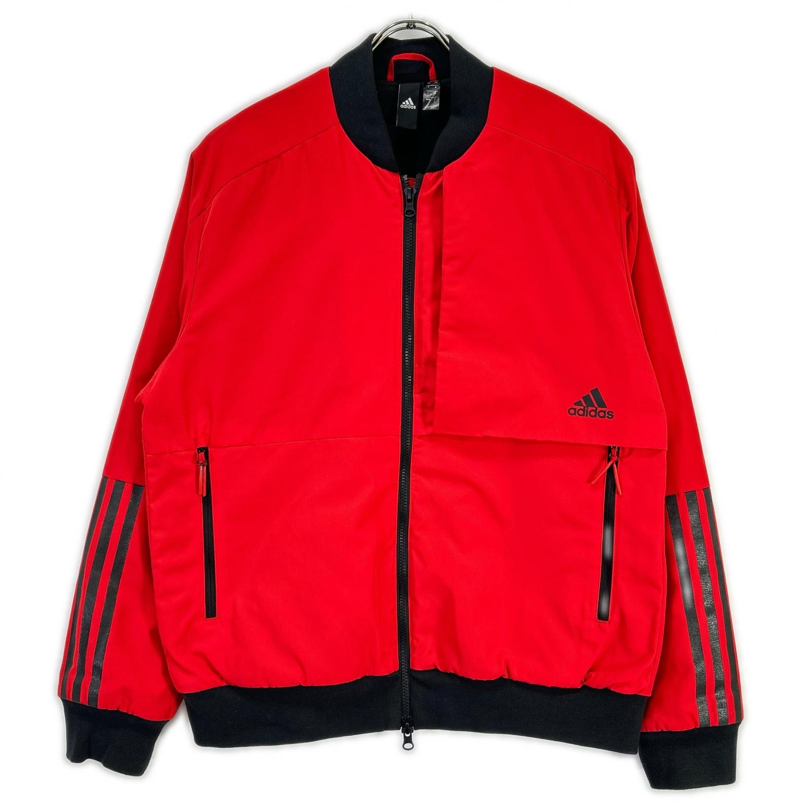 アディダス GG0765 レッド ボンバージャケット F