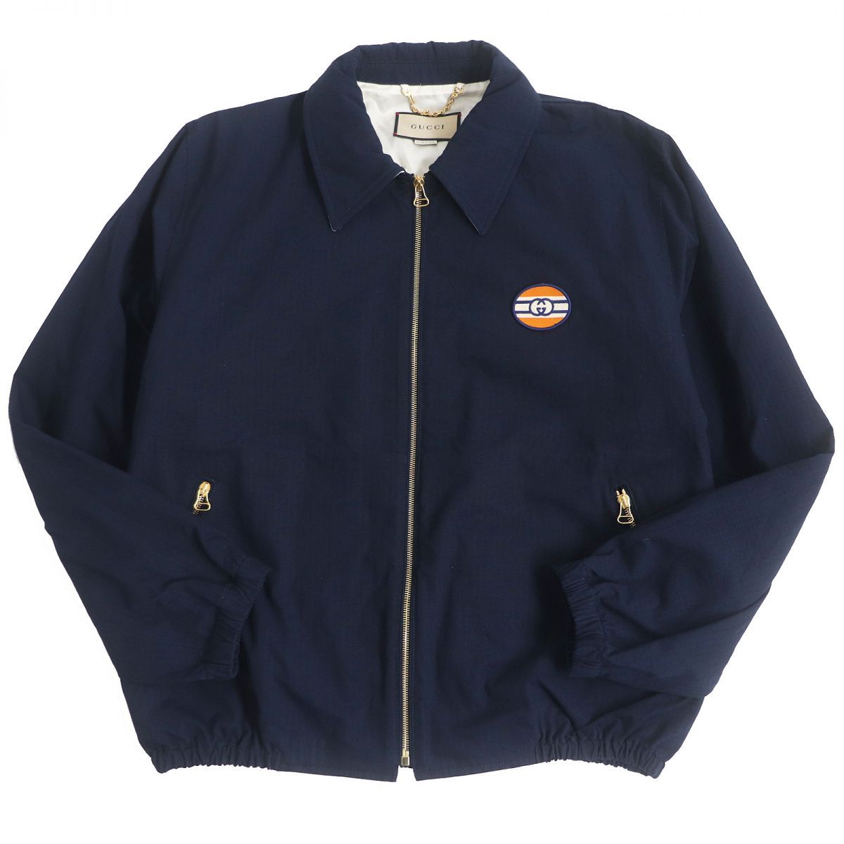 グッチ
 ブルゾン ネイビー メンズ 50