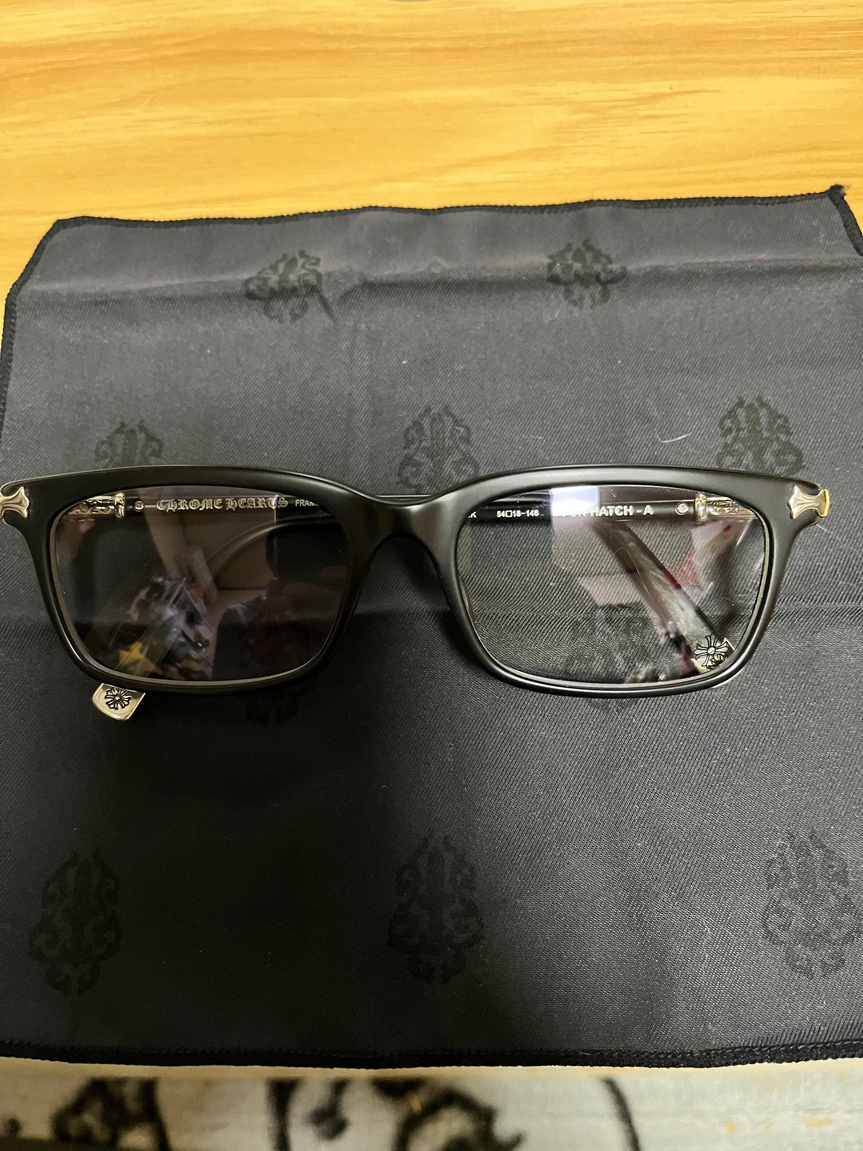 Chrome Hearts Eyewear Optical Fun Hatch A "Black"