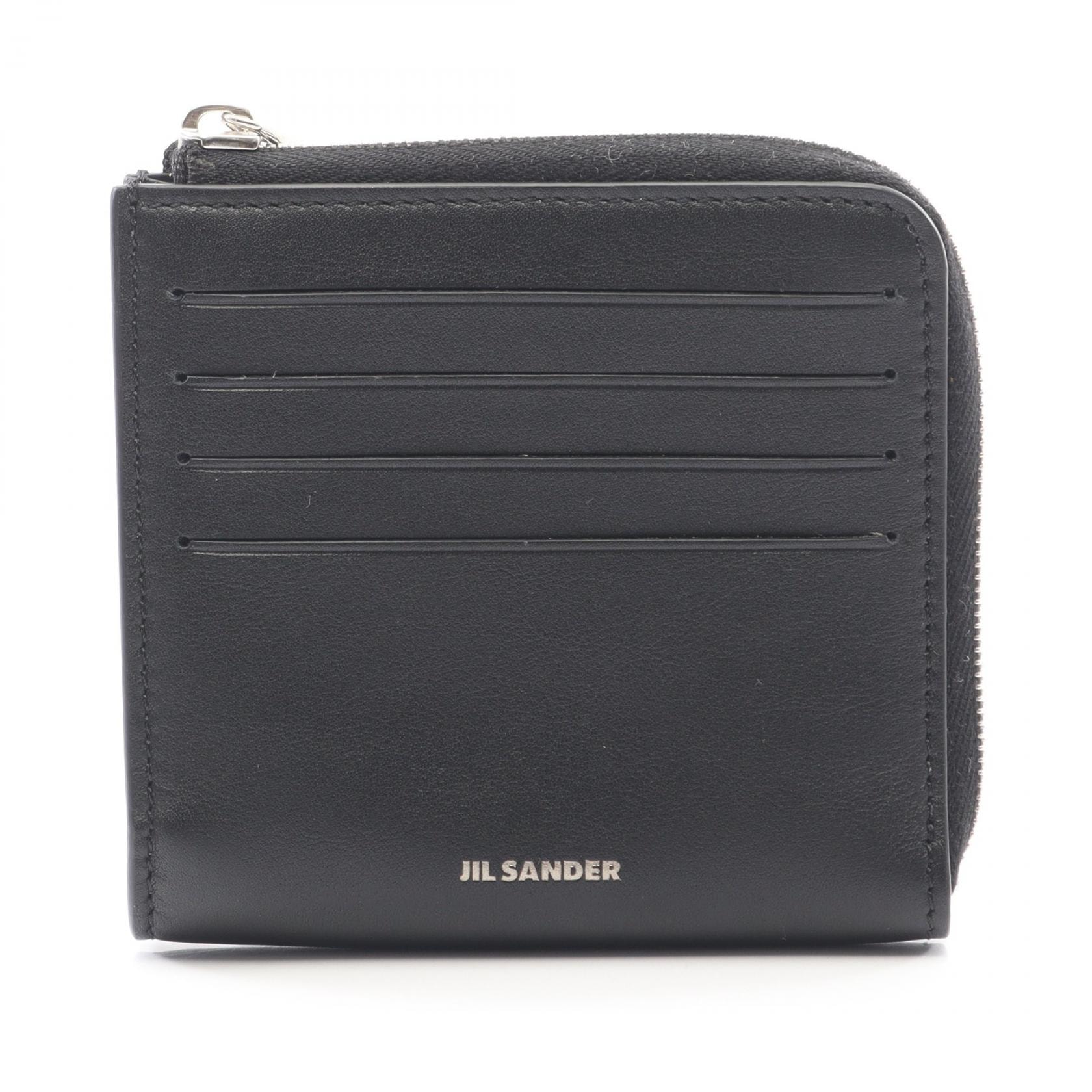 ジルサンダー JIL SANDER コインケース 財布 レザー メンズ ブラック系 J25VL0007P5713001 【新品】
