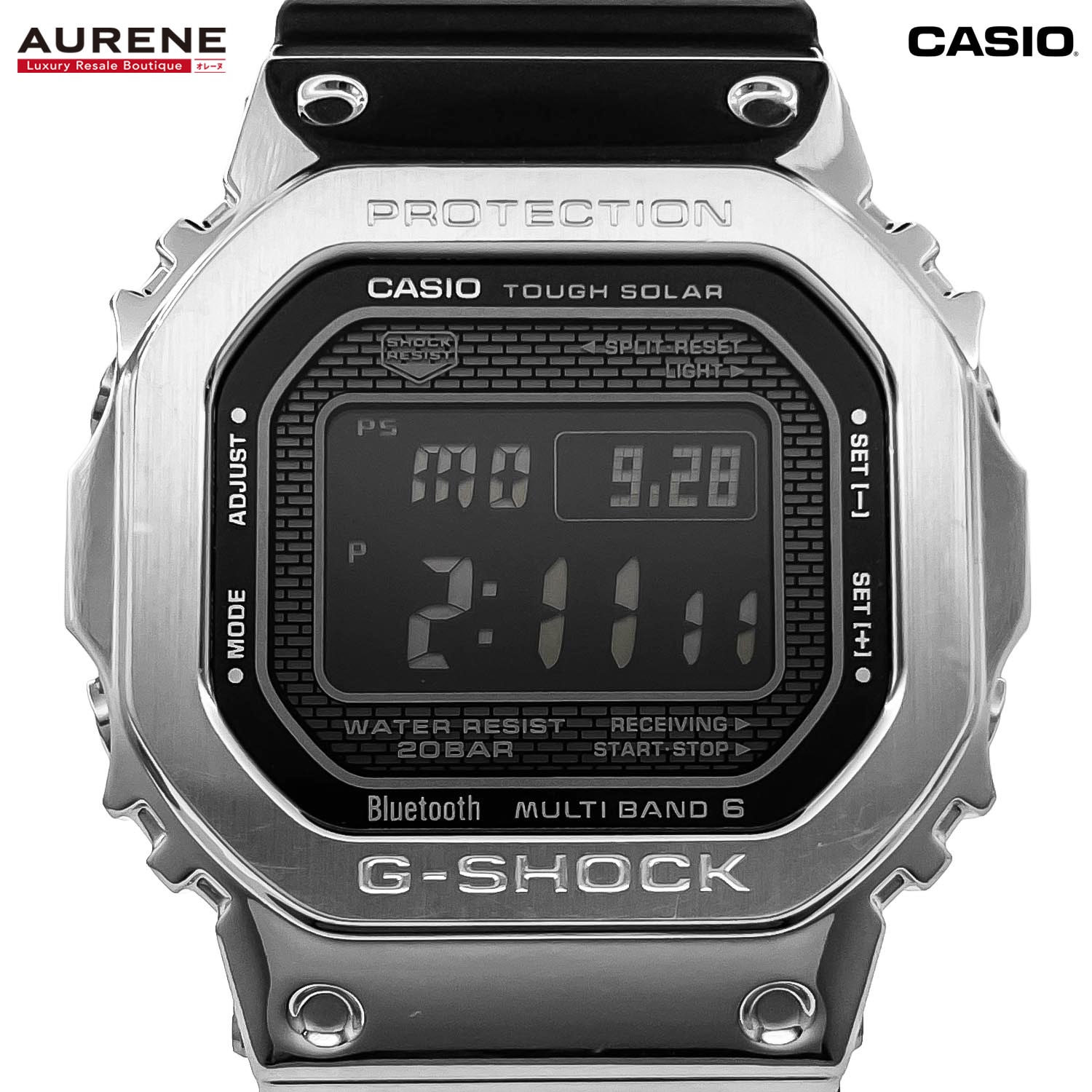 CASIO カシオ 腕時計 G-SHOCK ジーショック GMW-B5000 ソーラー電波時計 メンズ
【中古】