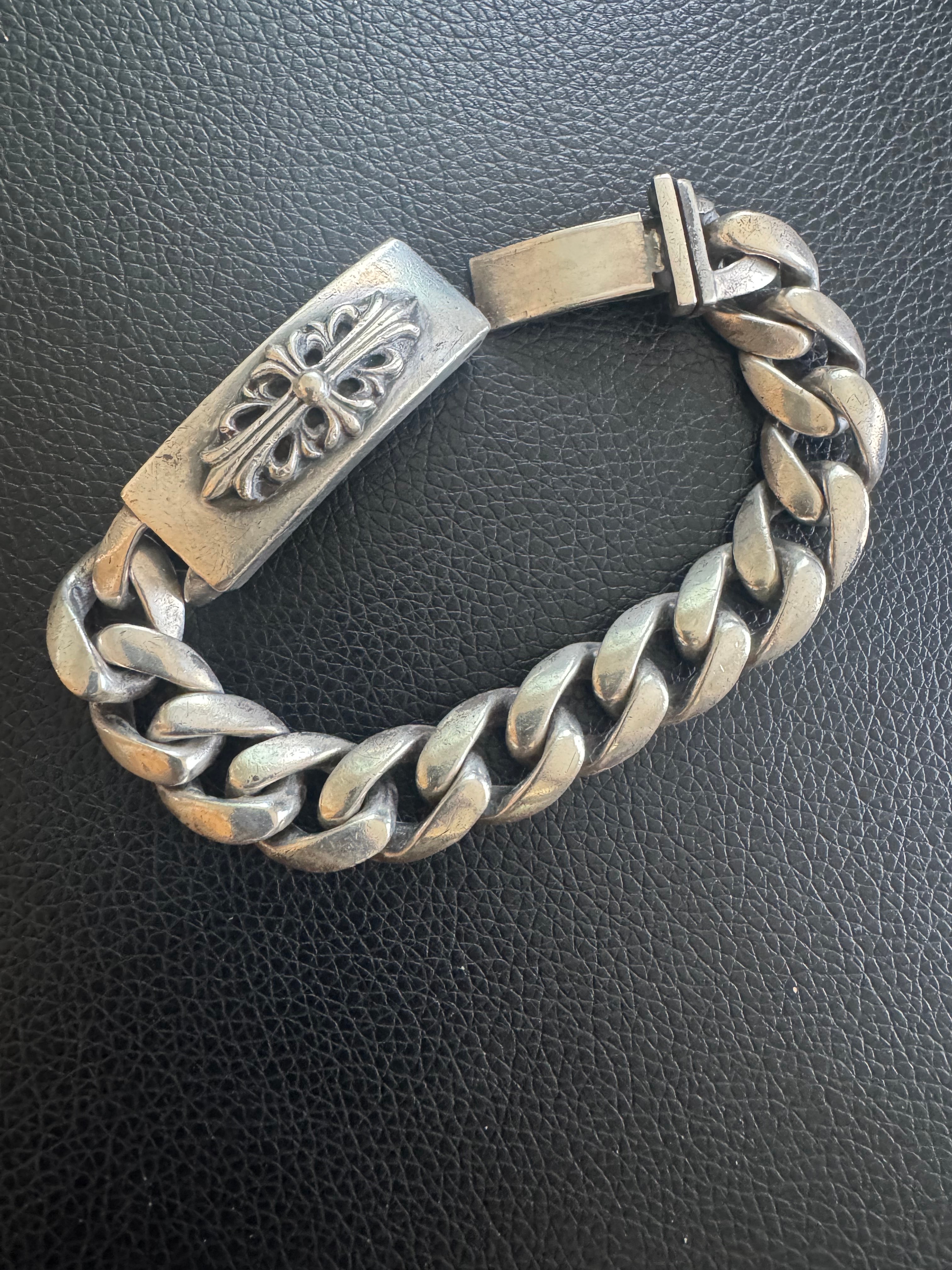 Chrome Hearts ID FLORAL CRS "Silver"