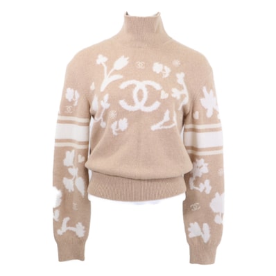 シャネル 【国内正規】P77809K11226 ココマーク ハイネック ニットセーター/ 36