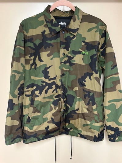 Stussy Camo Cruize Coach Jacket "Camo"