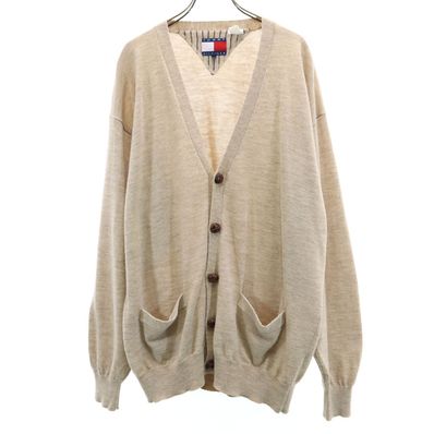 TOMMY HILFIGER 90s Vネック ニットカーディガン