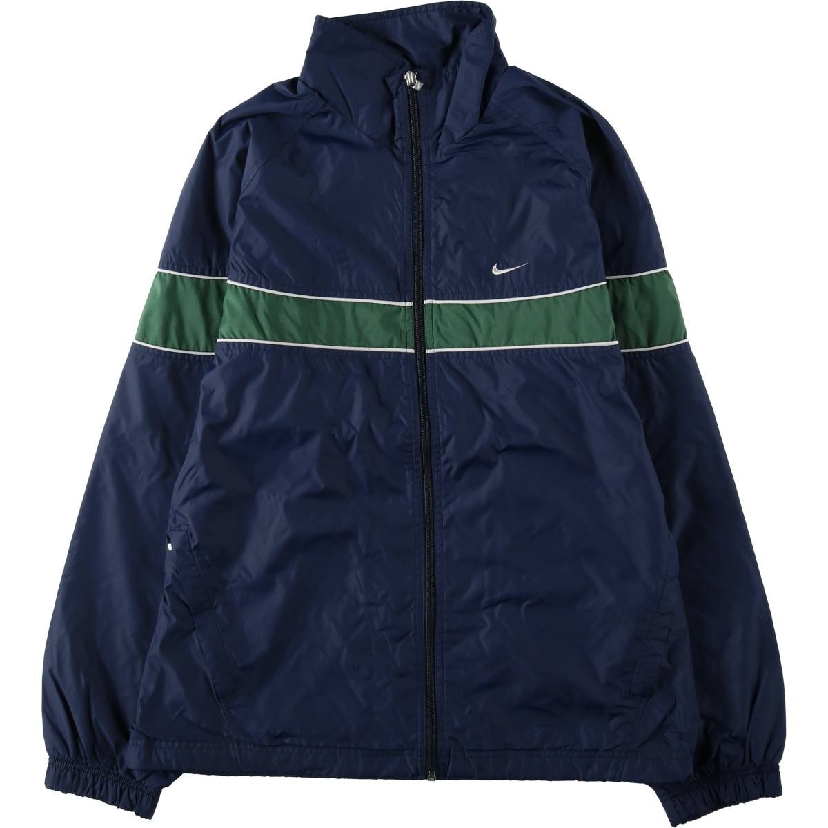 古着 00年代 ナイキ NIKE バックロゴ ナイロンジャケット メンズM相当/eaa654697