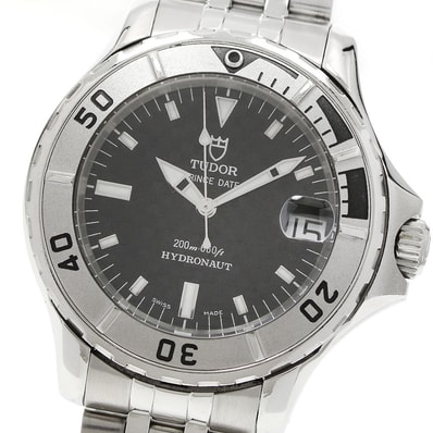 ★保 チュードル ハイドロノート デイト 85190 メンズ 【中古】