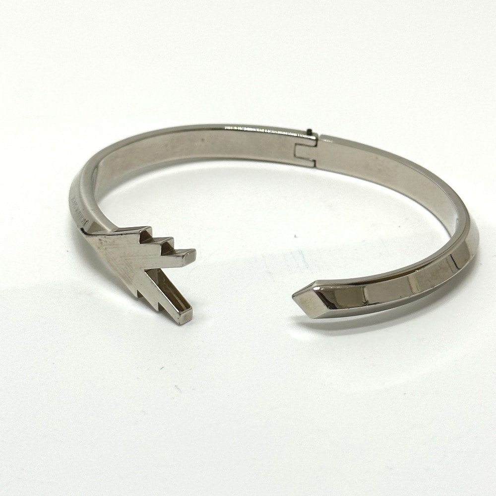 ルイヴィトン LOUIS VUITTON カフVVV M00051 ブレスレット アクセサリー バングル GP シルバー
