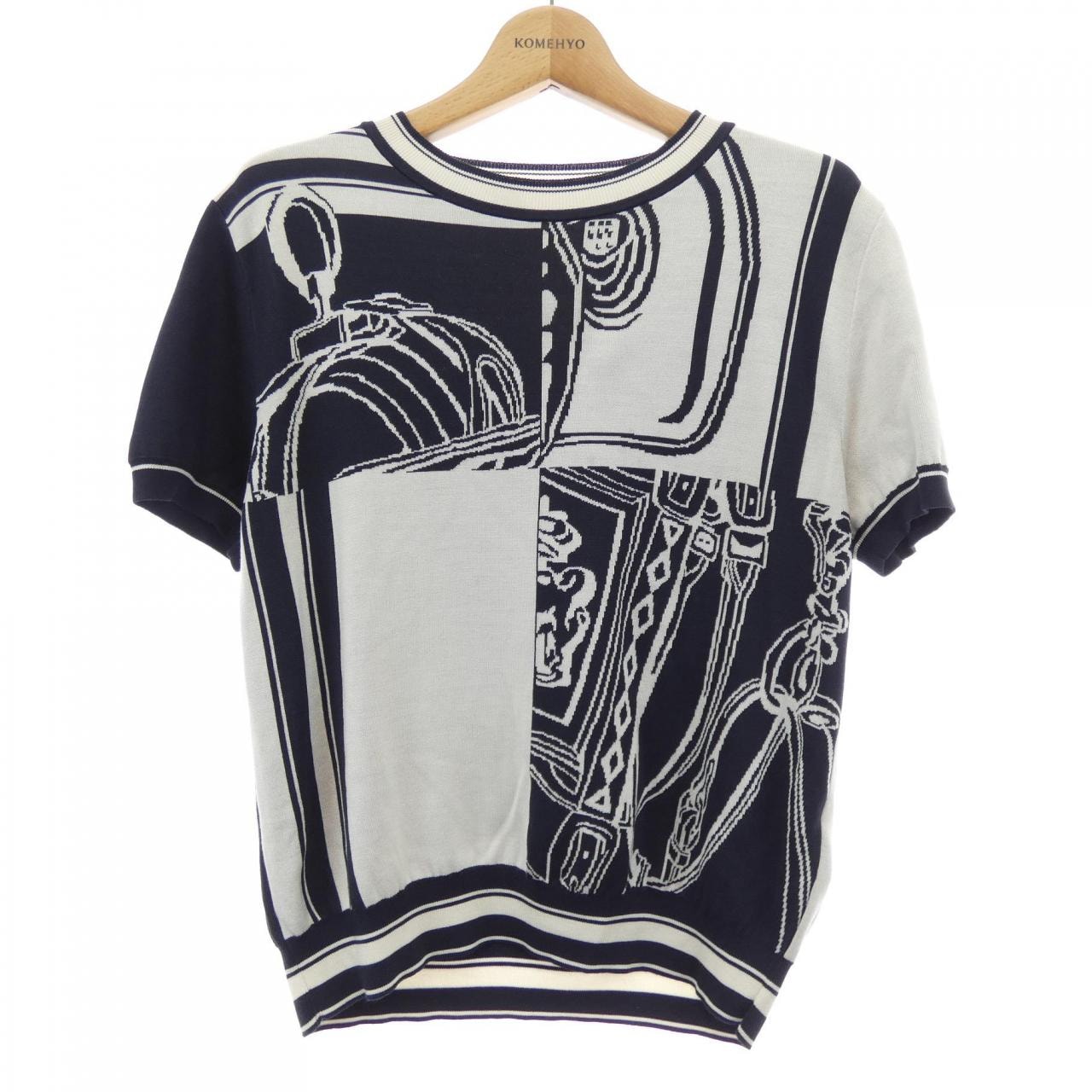 エルメス HERMES EN DESORDRE FINESSE 4E2654D6 ニット