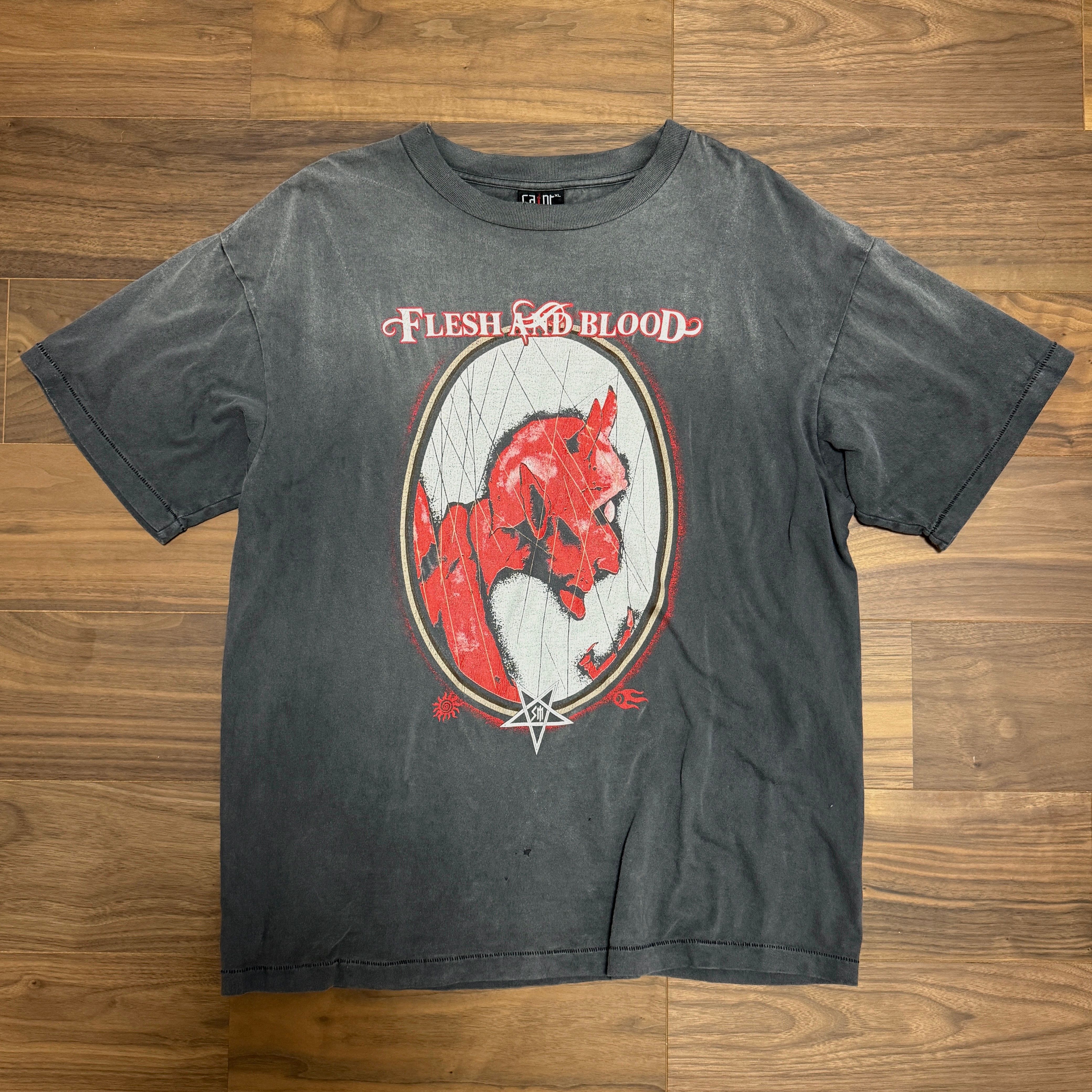 SAINT Mxxxxxx 23SS SS Tee/Devil "Black"