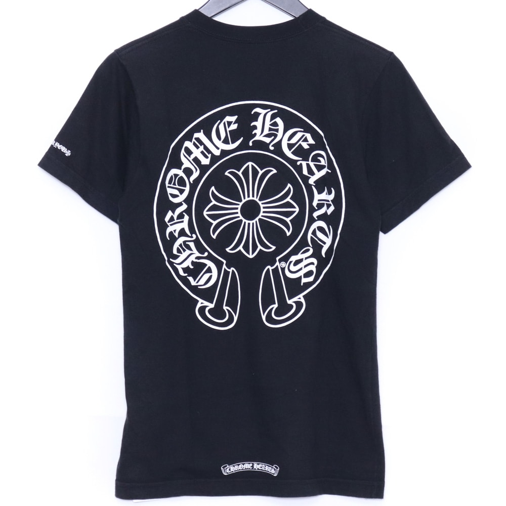 Chrome Hearts Horse Shoe Logo Pocket T-Shirt "Black"
