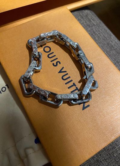 Louis Vuitton Monogram Chain Bracelet