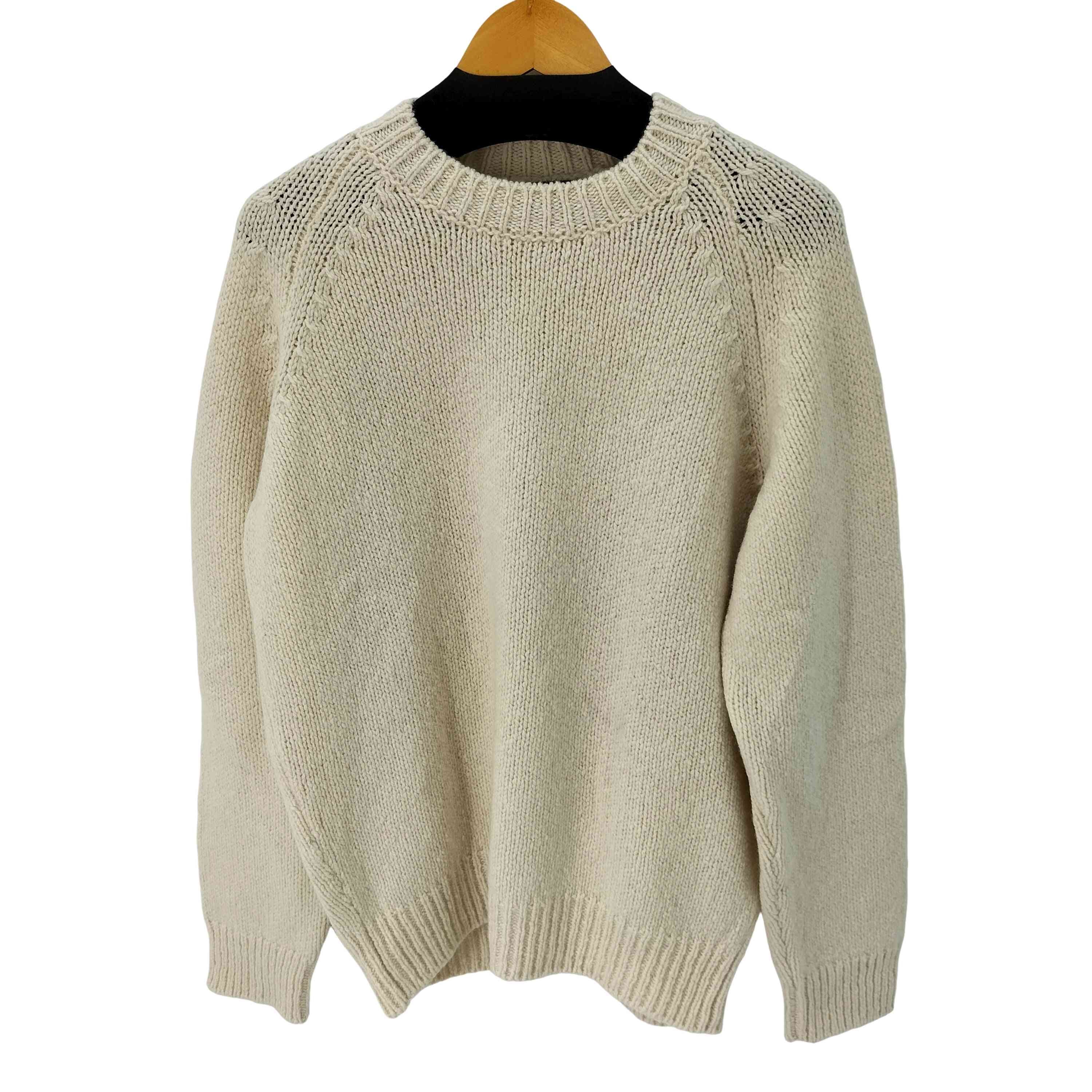 トルコ製 ウール100 ラグラン ニット【1141126846260】