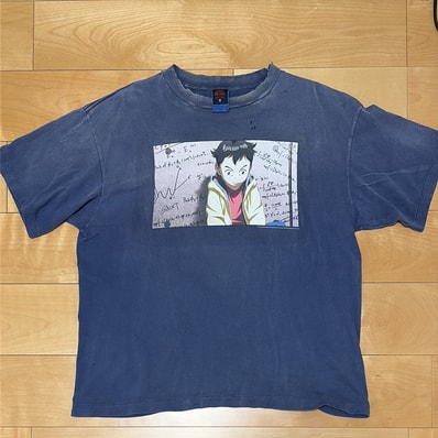 SAINT Mxxxxxx x PLUTO PT_SS Tee "Navy"