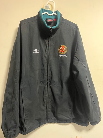Supreme /Umbro Cotton Ripstop Track Jacket "Black"