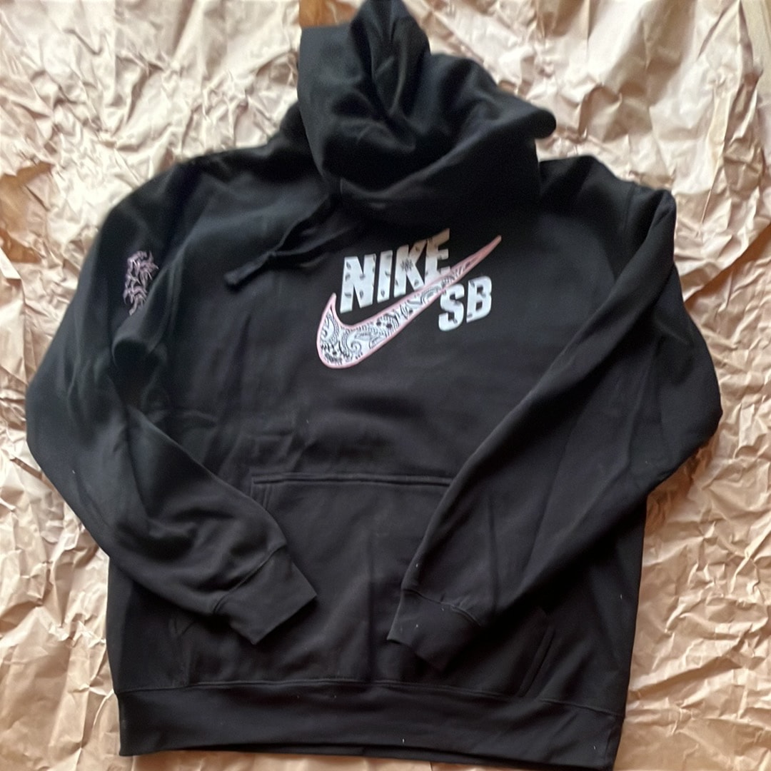 Nike x Travis Cactus Jack For SB Hoodie "Black"