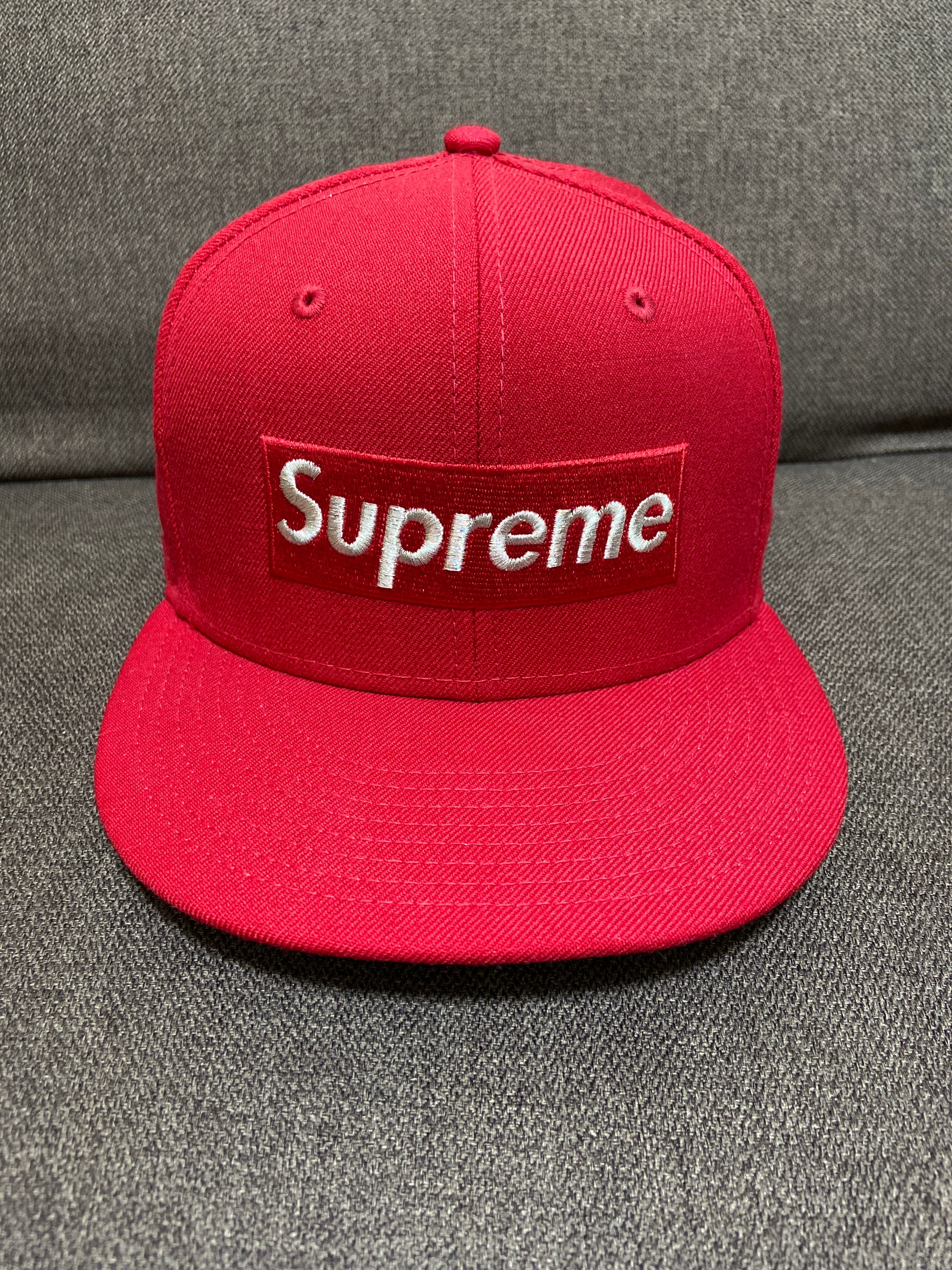 Supreme $1M Metallic Box Logo New Era® "Red"
