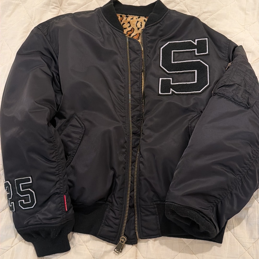 Supreme x GOODENOUGH Reversible MA-1 "Black"