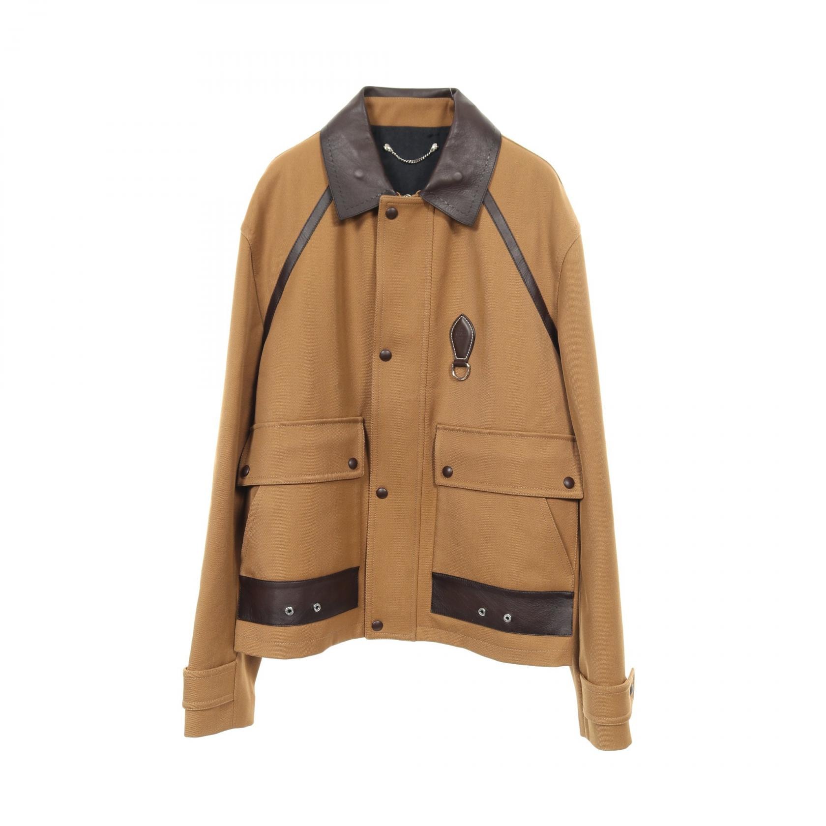 ベルルッティ Berluti 衣料品 アウター ウール レザー メンズ ベージュ系 / ブラウン系 【中古】
