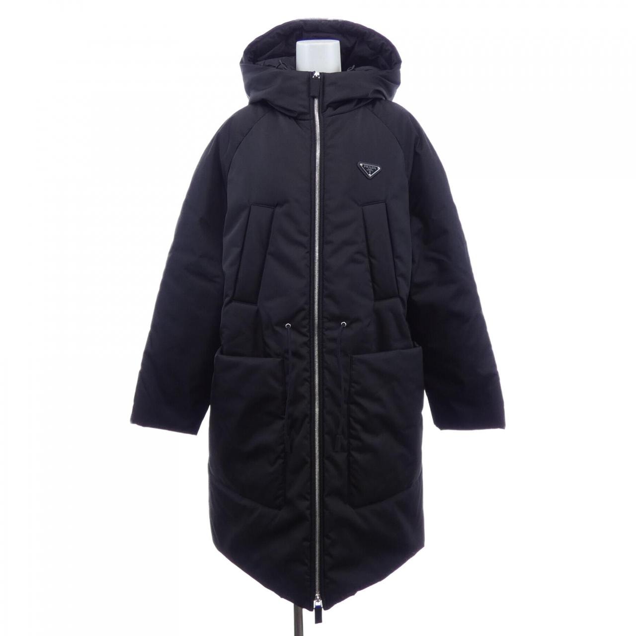 プラダ PRADA トライアングルロゴ ダウンコート