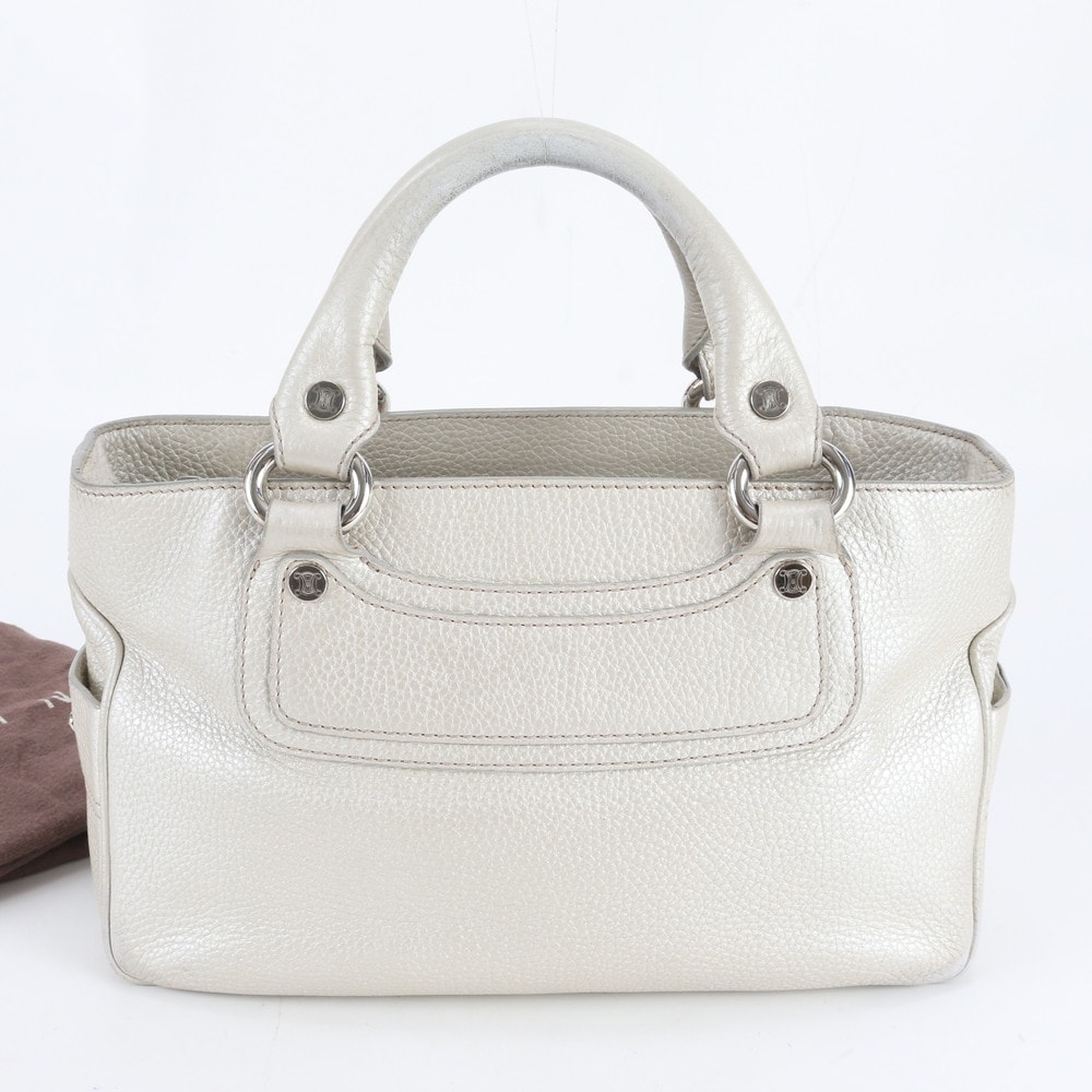 ■美品 セリーヌブギー バッグ ハンドバッグ レザー